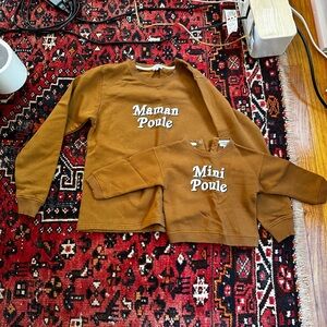 French brand Émoi Émoi mommy and me sweatshirts